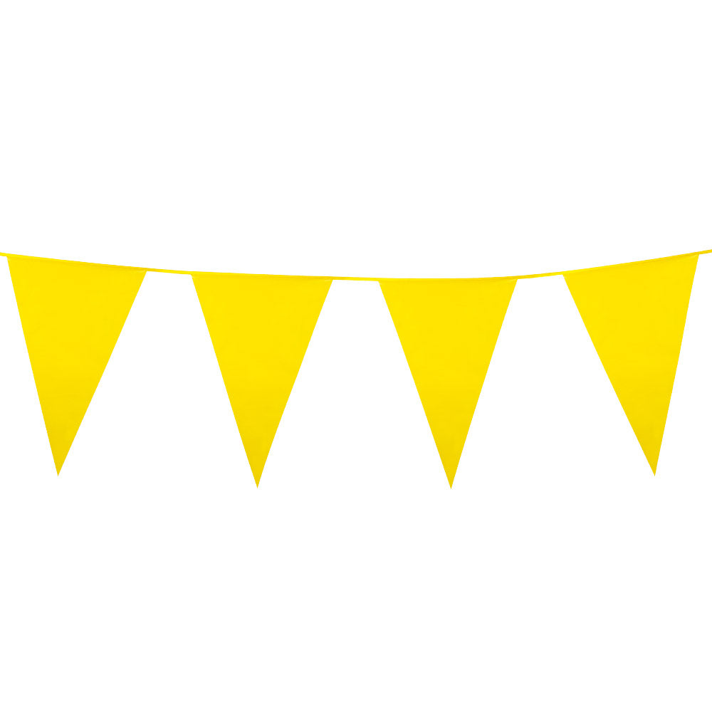 gele vlaggenlijn 10 meter