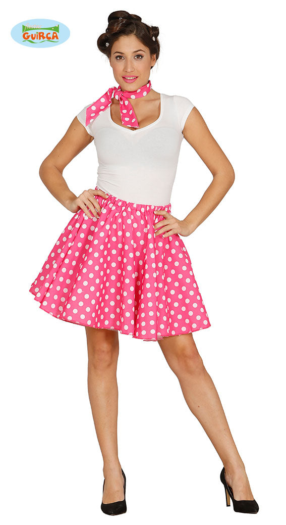 Rock and Roll pakje Roze Wit