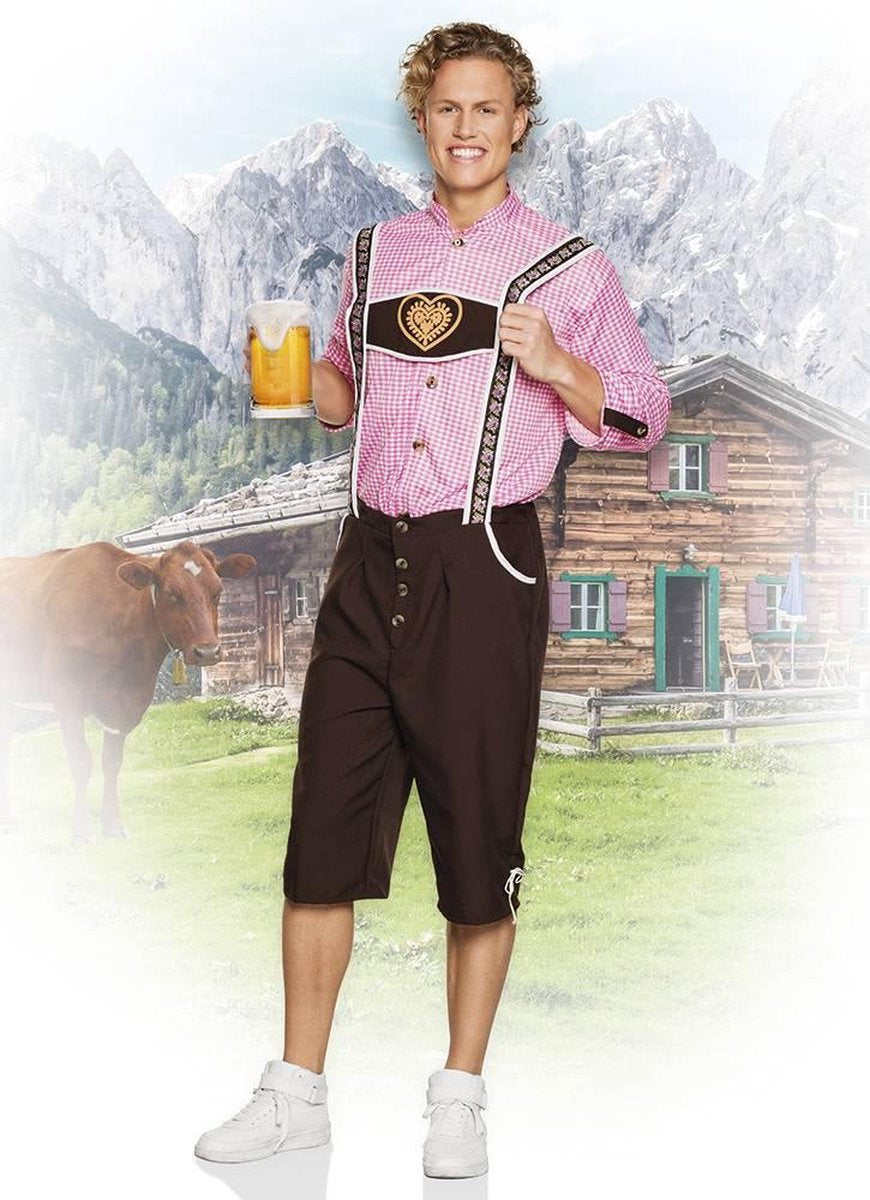 tiroler broek en blouse