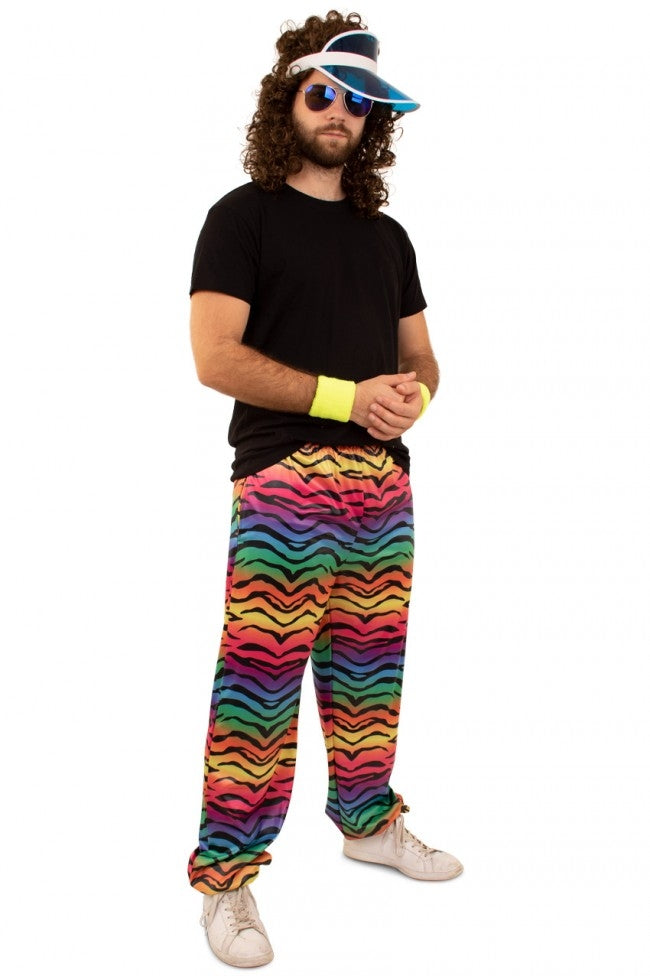 Foute tijgerbroek neon