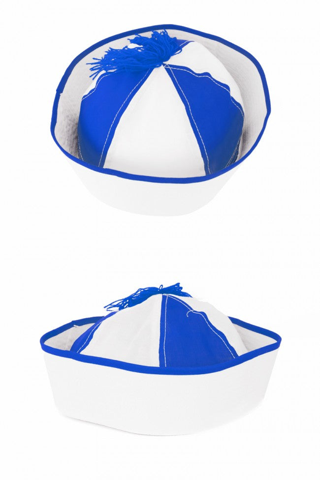 Matrozenhoedje blauw