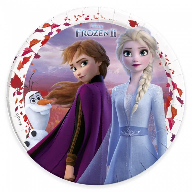 Frozen 2 bordjes 8 stuks