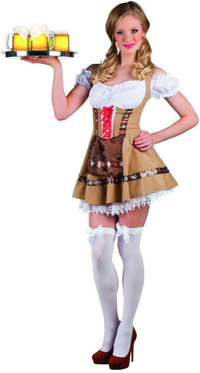 alpine maid volwassen kostuum