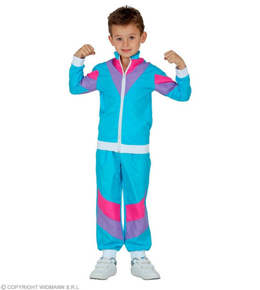 Fout trainingspak kinderen Blauw