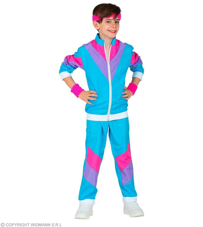 Fout trainingspak kinderen Blauw