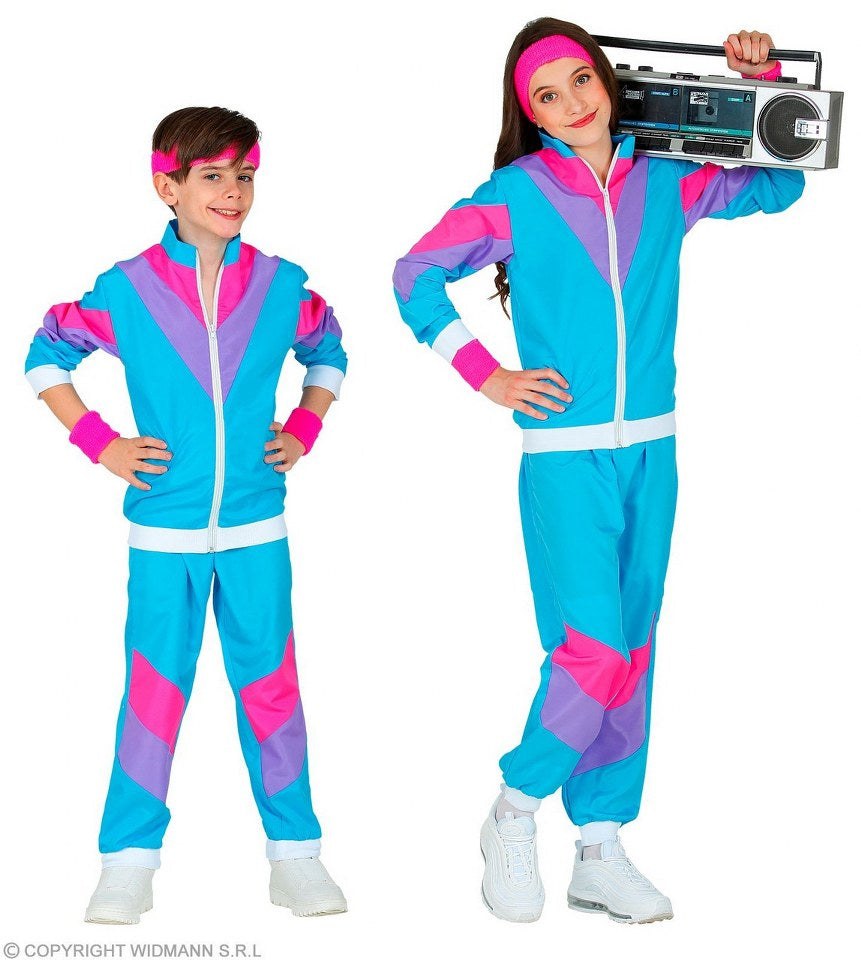 Fout trainingspak kinderen Blauw