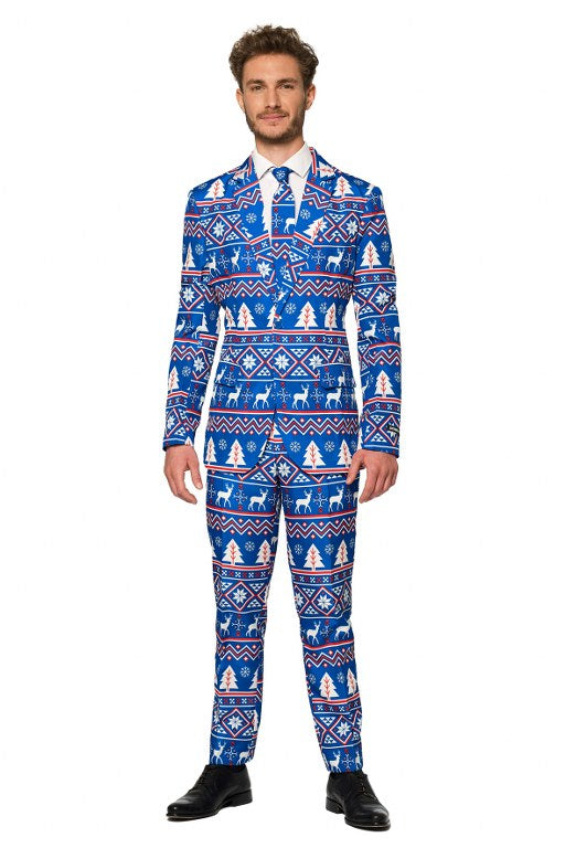 Suitmeister Kerstkostuum Blauw