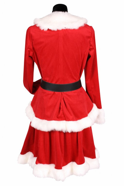 Kerstvrouwen kostuum met rok