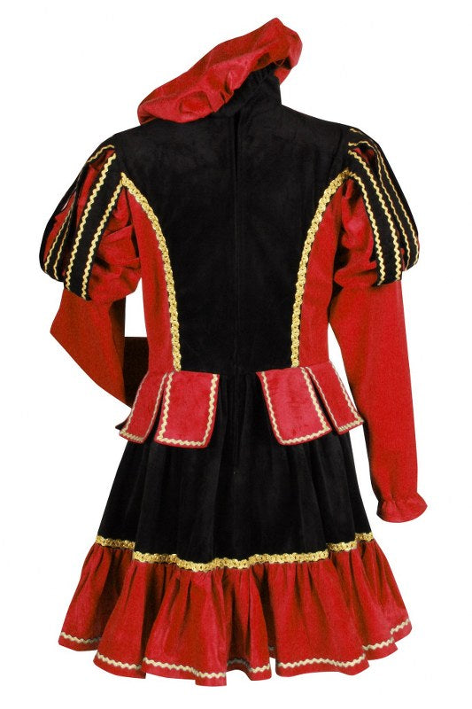 Meisjes pietenpak rood