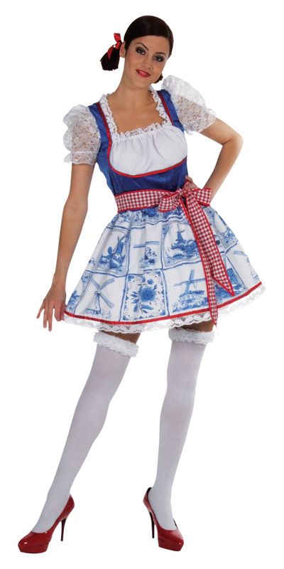 hollands jurkje delfts blauw