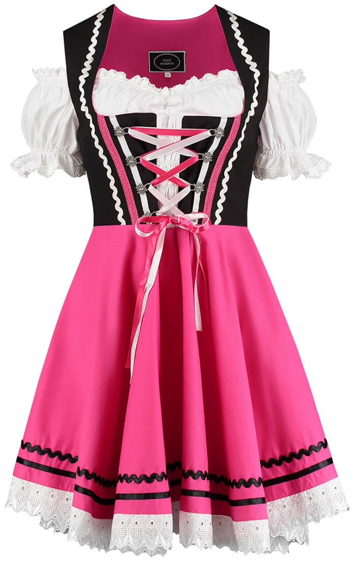 Pink dirndl luxe