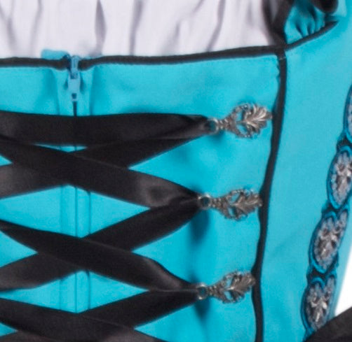 Dirndl jurk Amalia close up