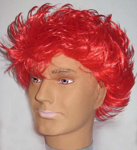 gelpruik rood