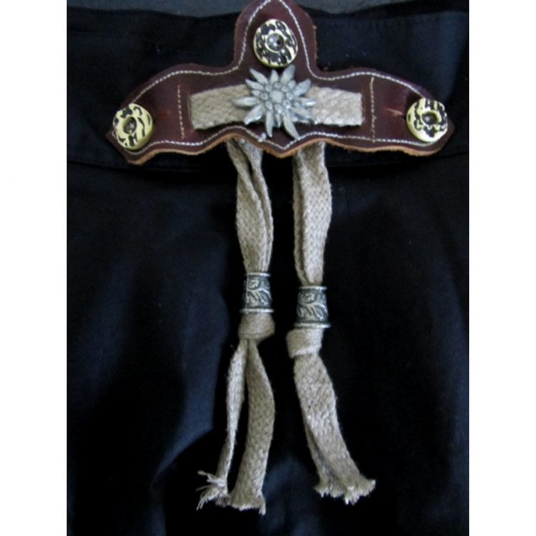 Trachtenrok mit mieder zwart