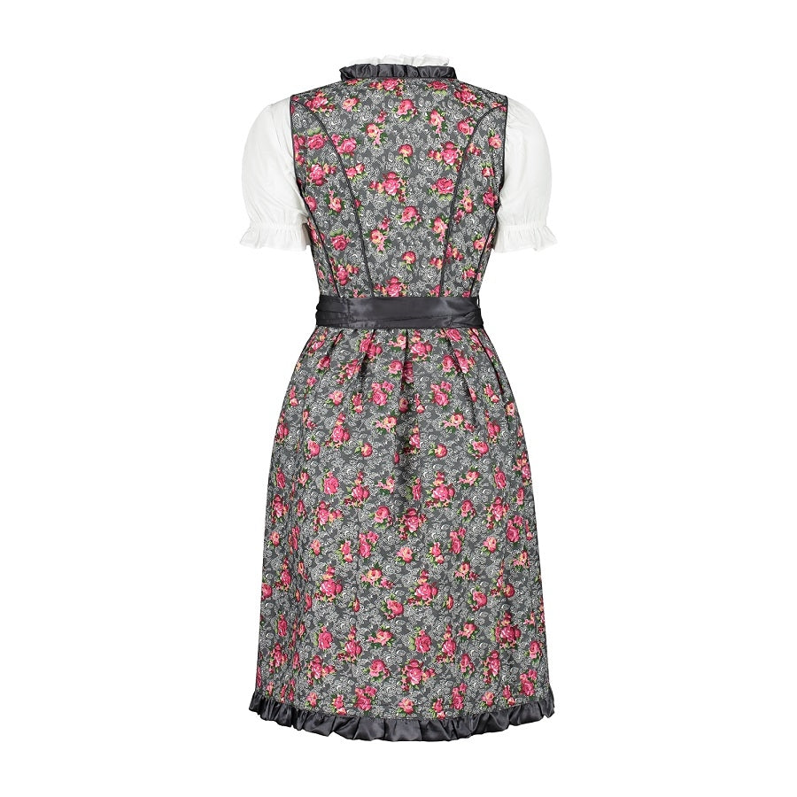 bloemen dirndl luxe 3 delig
