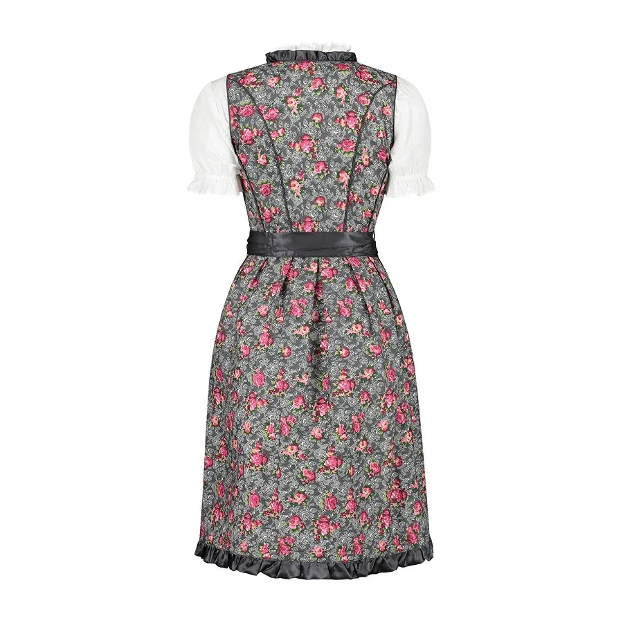 bloemen dirndl luxe 3 delig