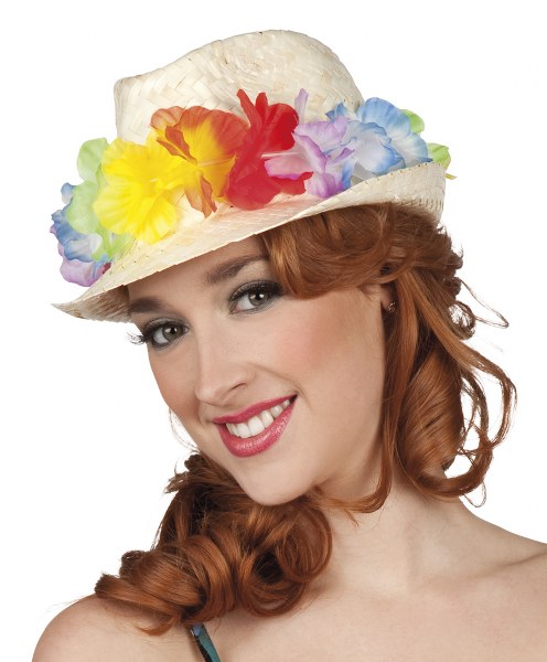 Hoedje Summer met krans