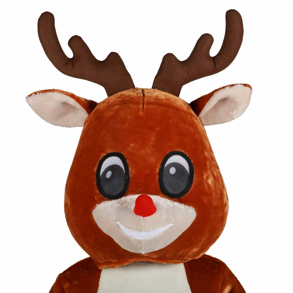Rendier mascotte pak Kerst