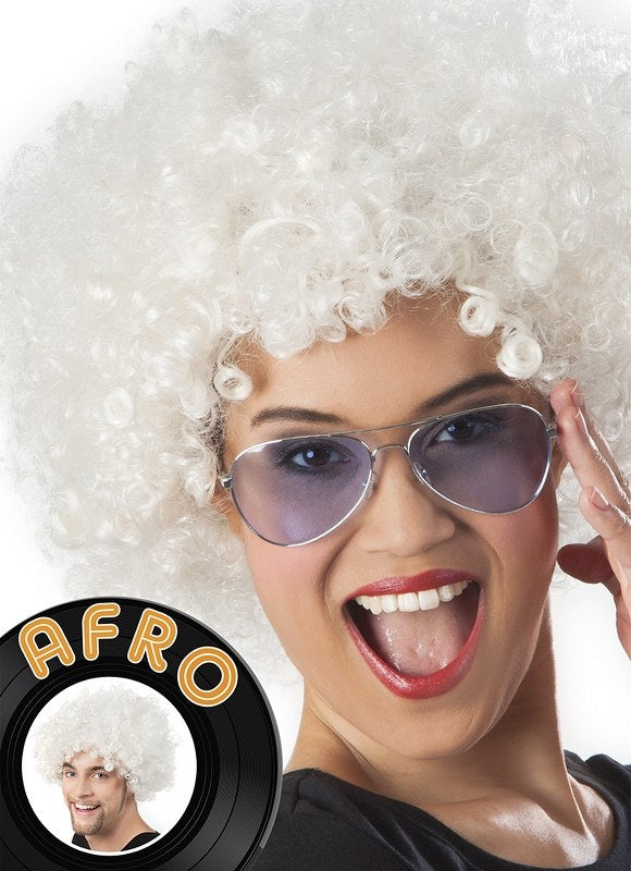 Witte afropruik