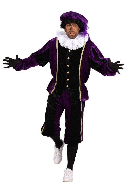 pietenpak goedkoop paars zwart