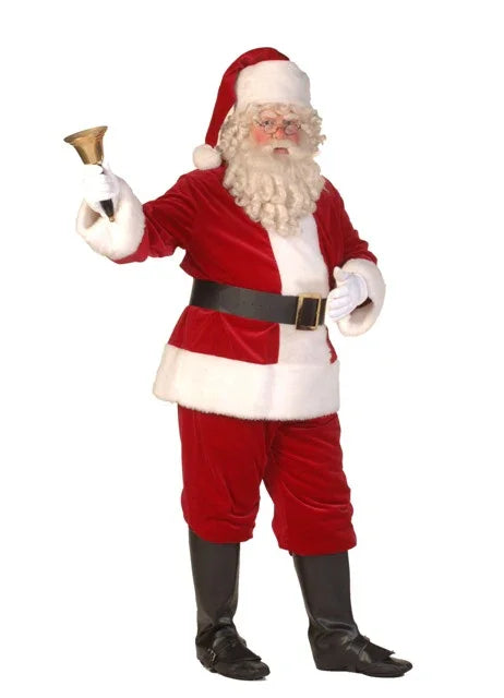 kerstmanpak fluweel