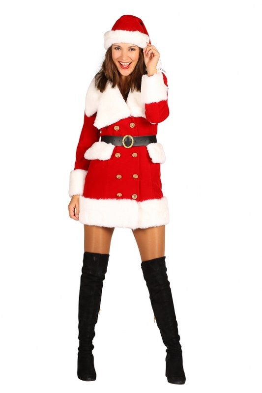 Kerstmeisje Nieve Fluweel Luxe
