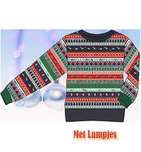 Kersttrui met lampjes