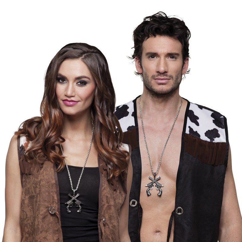 Cowboy Ketting Pistolen