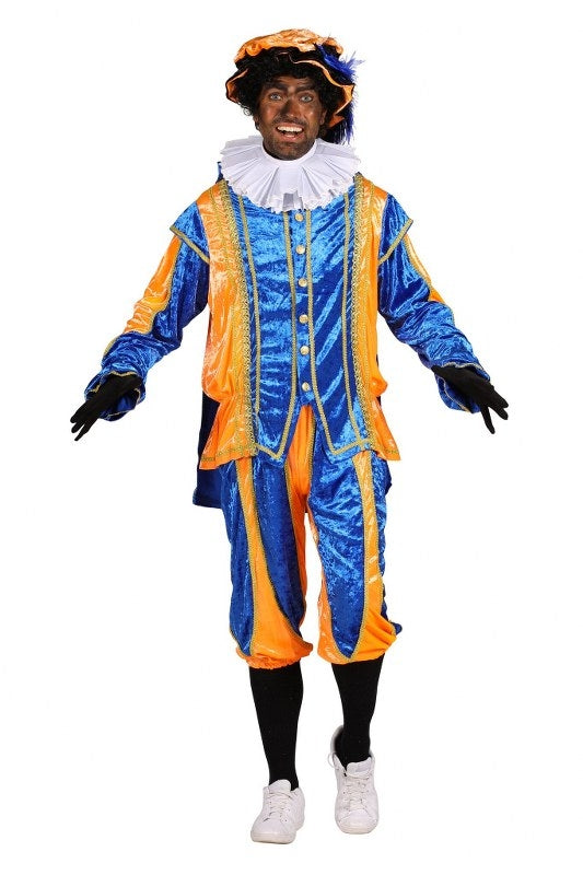 pietenkostuum oranje blauw cadiz