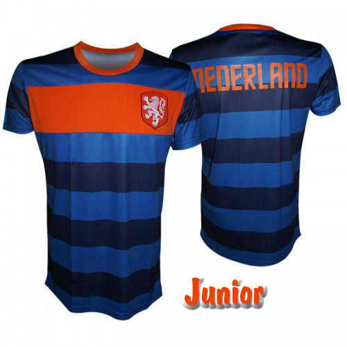 Nederland Shirt kinderen blauw