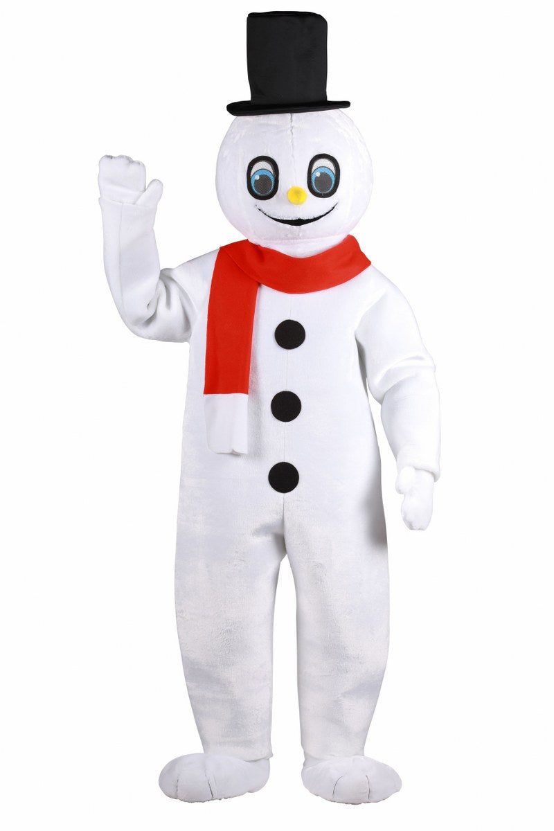 Kerst mascottepak sneeuwpop
