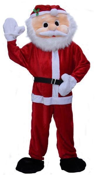 kerstman pak mascotte