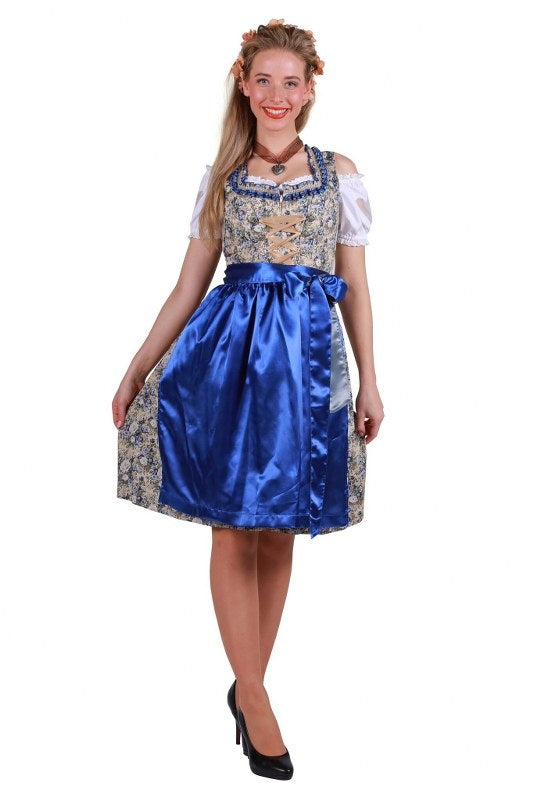 Dirndl Lisa Marie Blauw
