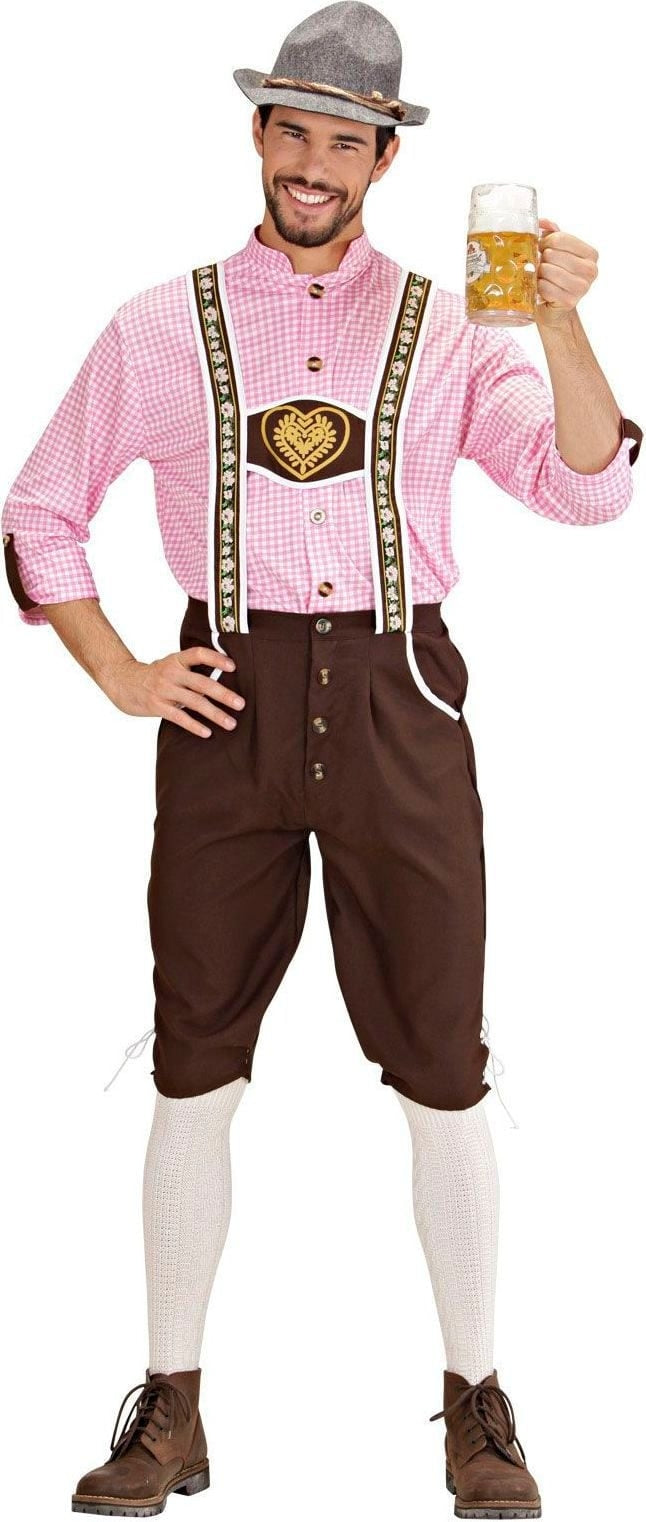 Lederhose met blouse