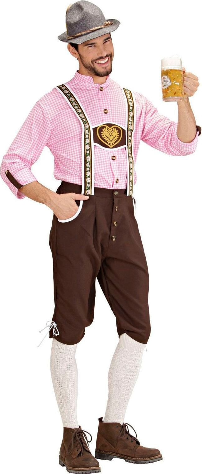 oktoberfeest lederhose met blouse