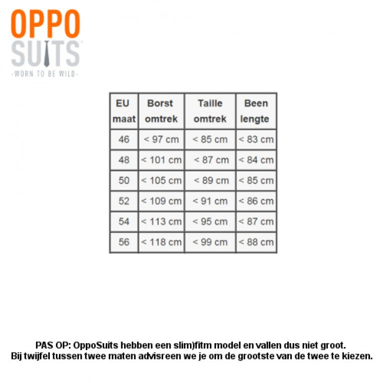 OPPO Suit Kerstkostuum