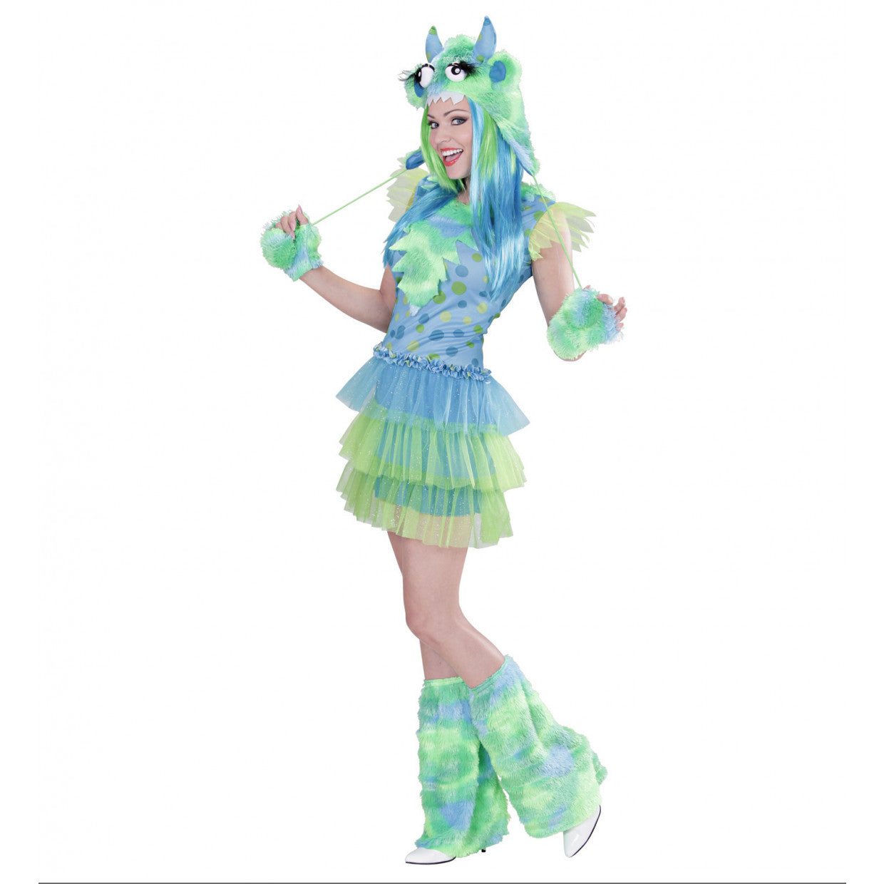 Groen Monstermeisje Spacegirl