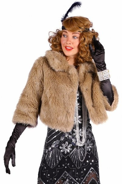 charleston jurk zwart met bolero