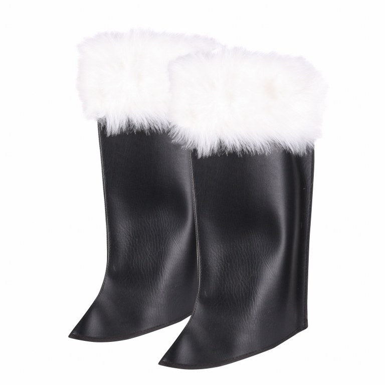 Kerstmanlaarzen laarskappen met bont