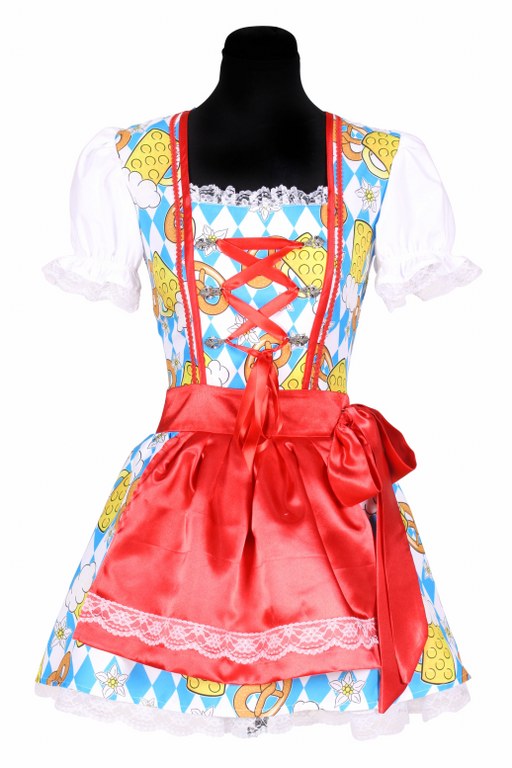 Dirndl Bier en Brezel