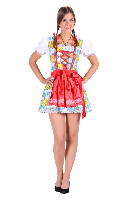 Oktoberfeest jurkje Bier en Brezel