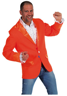 Oranje colbert oranje jas
