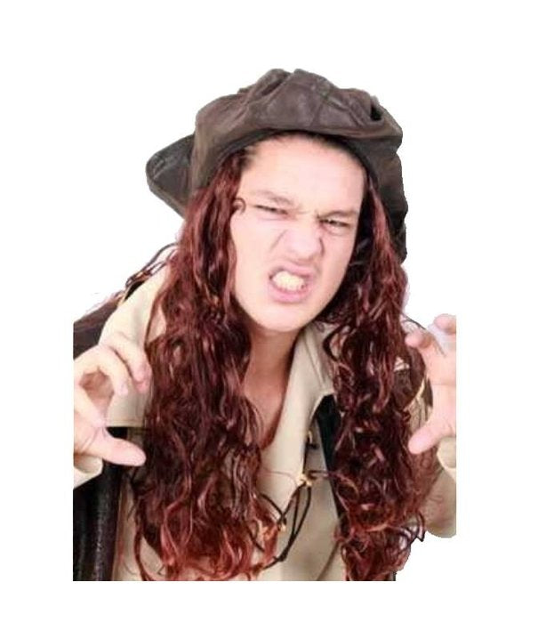 piratenhoed met haar