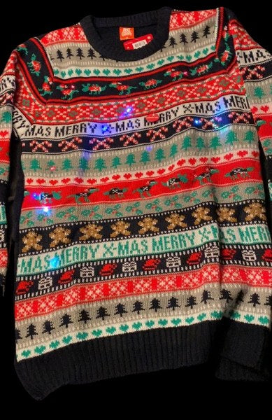 kersttrui met verlichting