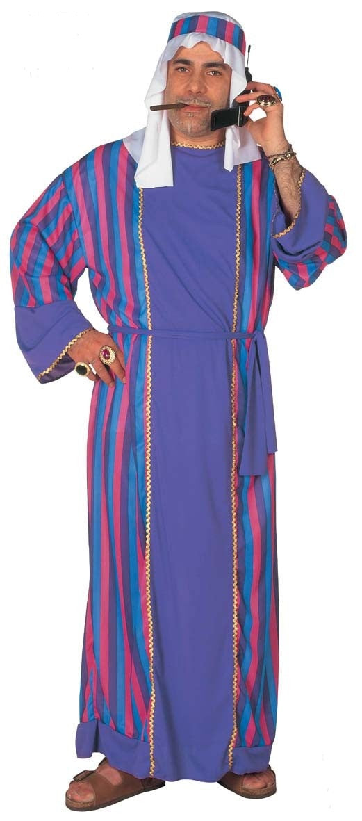 Sheik kostuum paars