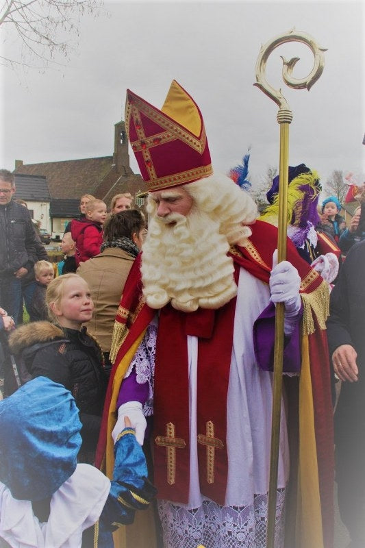 Buffel Baard Sinterklaas op tule