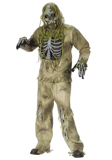 Skelet Zombie kostuum