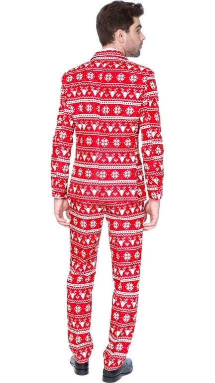 Kerst kostuum Red Nordic