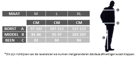 Zombie pak 3-delig - AANBIEDING!