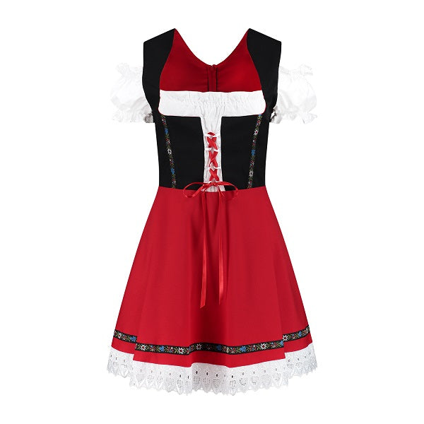 tiroler jurkje gabi rood